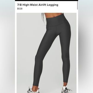 Alo High Waist Leggings Anthracite/Grey